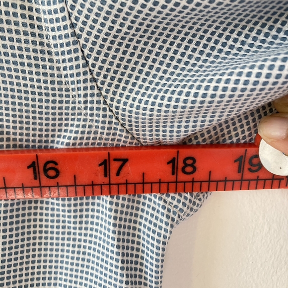 Preloved Zara Man Plaid Office Cocktail Slim Fit Dress Shirt - Size Small - Picture 5 of 14